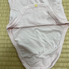 【70】ベビードレス ワンピース UNIQLO ロンパース ピンクの画像