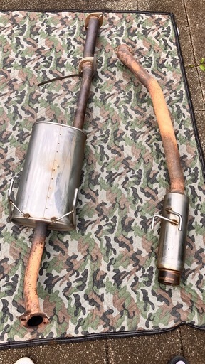 １００系ハイエース1TR用スルガスピードマフラー