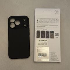 Spigen iPhone 17 Pro ケース 米軍MIL規格 ストラップホール マット TPU 耐衝撃 リキッド・エア (マット・ブラック) ACS09942の画像