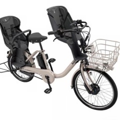 NO.1🌸品薄🌸美品🌸室内保管🌸ビッケモブdd子供乗せ電動自転車✨26の画像