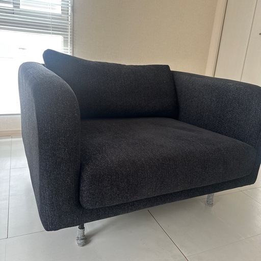 mons sofa 1seater ブラック