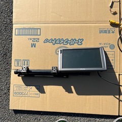 車用２列目ヘッドレストテレビの画像