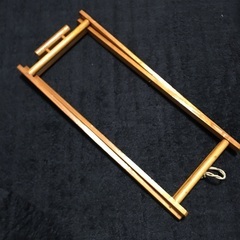 木製　ダストスタンド　ゴミ箱　キャンプ用品　アウトドアの画像