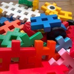 急募　ニューブロック　子ども　玩具　ワンワンとうーたんセットの画像