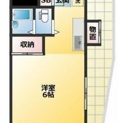 🔥Up賃貸🔥事務所使用可🔥  『ワンルーム』中野区中央１丁…