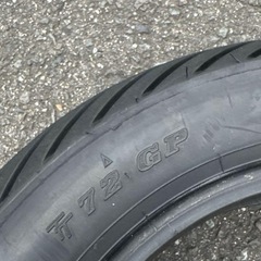TT72GP ダンロップ DUNLOP レイン　タイヤ　12インチの画像
