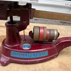 IIZIMA 上皿竿秤 上皿はかり　昭和レトロの画像