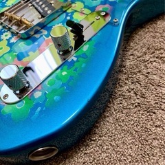 Fender Japan TL69 ブルーフラワー テレキャスター MIJの画像