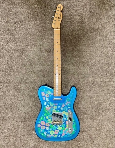 Fender Japan TL69 ブルーフラワー テレキャスター MIJ