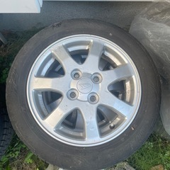 155/65R14 夏タイヤホイールの画像
