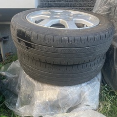 155/65R14 夏タイヤホイールの画像