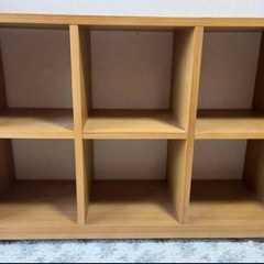 キャビネット チェスト インテリア　飾り棚 収納棚　ナチュラル木製オープンシェルフ　かご　カゴ　の画像