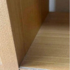 キャビネット チェスト インテリア　飾り棚 収納棚　ナチュラル木製オープンシェルフ　かご　カゴ　の画像