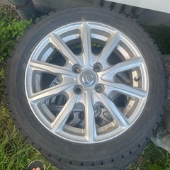 165／55R15冬タイヤホイールの画像