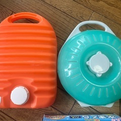 湯たんぽ2個/カバー2枚/水まくらの画像