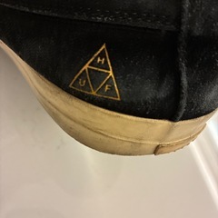 【９月末取消】HUF Dylan ブラック スエード スリッポンの画像
