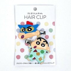 クレヨンしんちゃん ヘアクリップ しんちゃん 新品未開封 アクション仮面の画像
