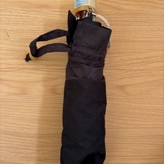 日傘　黒　55cm 花柄の画像