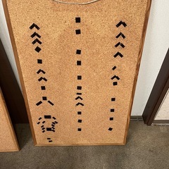 無料で差し上げます。大きめなコルクボート2枚まとめて引き取り希望の画像
