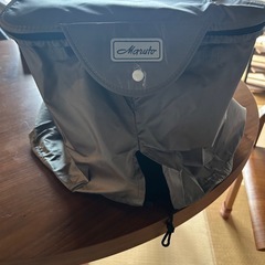 自転車カゴ　後ろ用　防水カバー付きの画像