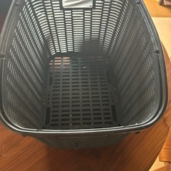 自転車カゴ　後ろ用　防水カバー付きの画像