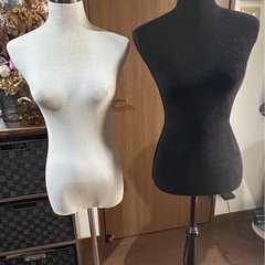 トルソー　マネキン　黒　 の画像