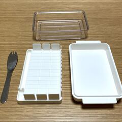 ★スケーター(Skater)  バターケース 200g用 専用バターナイフ付き＆ウエットティッシュケース★ の画像