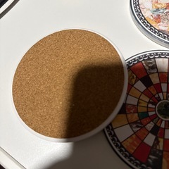 コースター 4枚セット 収納付きの画像