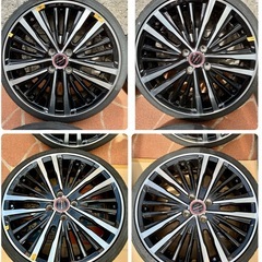美品　軽自動車用　165-40-17  17インチホイール　　タイヤセット の画像