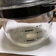 レンジで炊飯の画像