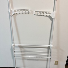 室内折りたたみ物干しの画像