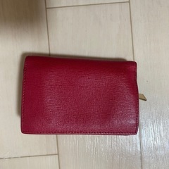 FURLA☆二つ折り財布☆レッドの画像