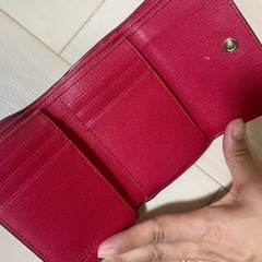 FURLA☆二つ折り財布☆レッドの画像
