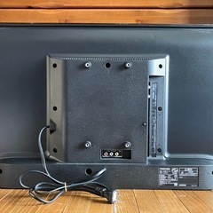 【2】2023年製　Wチューナー‼️32V型　レグザ32S24 リモコン・外付けHDD付き‼️スタンド新品付き‼️の画像