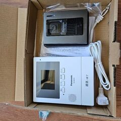 未使用在庫品！Panasonic録画機能付きテレビドアホンの画像