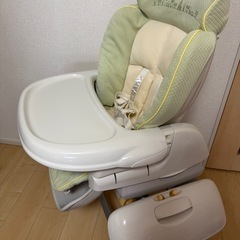 コンビ　ハイローチェア　手動　ベビーラックの画像