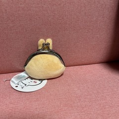 うさぎマスコットがま口の画像