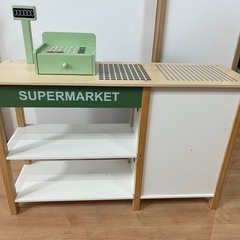 スーパーマーケット カウンター ままごとキッチンの画像