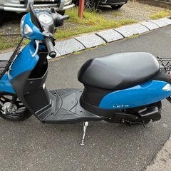 走行距離少ない綺麗なレッツ
の画像