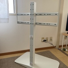 テレビスタンド 移動が簡単にできる新機能 軽スベ採用 壁寄せテレビスタンド TVセッタースタンド LX100 Mサイズの画像