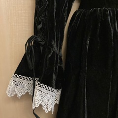 🌟キャサリンコテージ　ワンピース　黒　サイズ120の画像