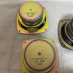 スピーカー4点の画像