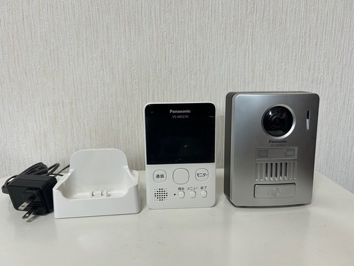 ［101］【中古】ワイヤレステレビドアホン Panasonic製