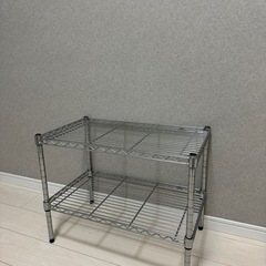 ステンレスラック(2段収納)の画像