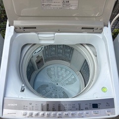 HITACHI2020年製9kg洗濯機の画像