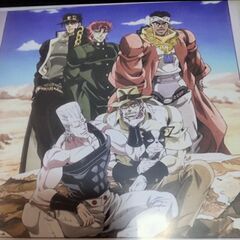 ジョジョの奇妙な冒険アートポスター インテリアの画像