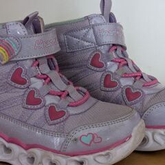 子供用長靴　Skechers Heart Light 16.5cmの画像