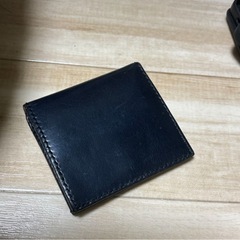 財布　折りたたみ財布　ネイビー　紺色　ミニマリスト　シンプル　ミニマルの画像