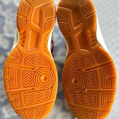 体育館シューズ スポーツシューズ 24cm  asics アシックスの画像