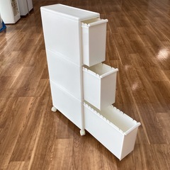 キッチン収納ボックス【町田市再生家具】　0927の画像